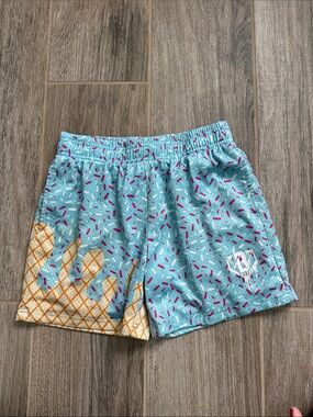 BL 101 Light Blue Ice Cream Shorts - boys size large